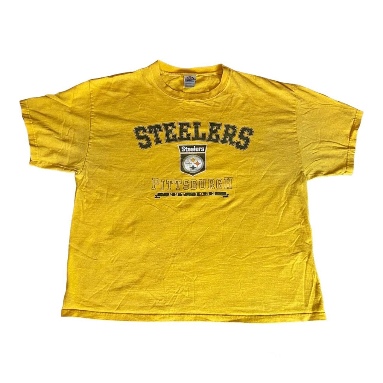 Pittsburgh Steelers Short Sleeve Shirt Size: - Depop