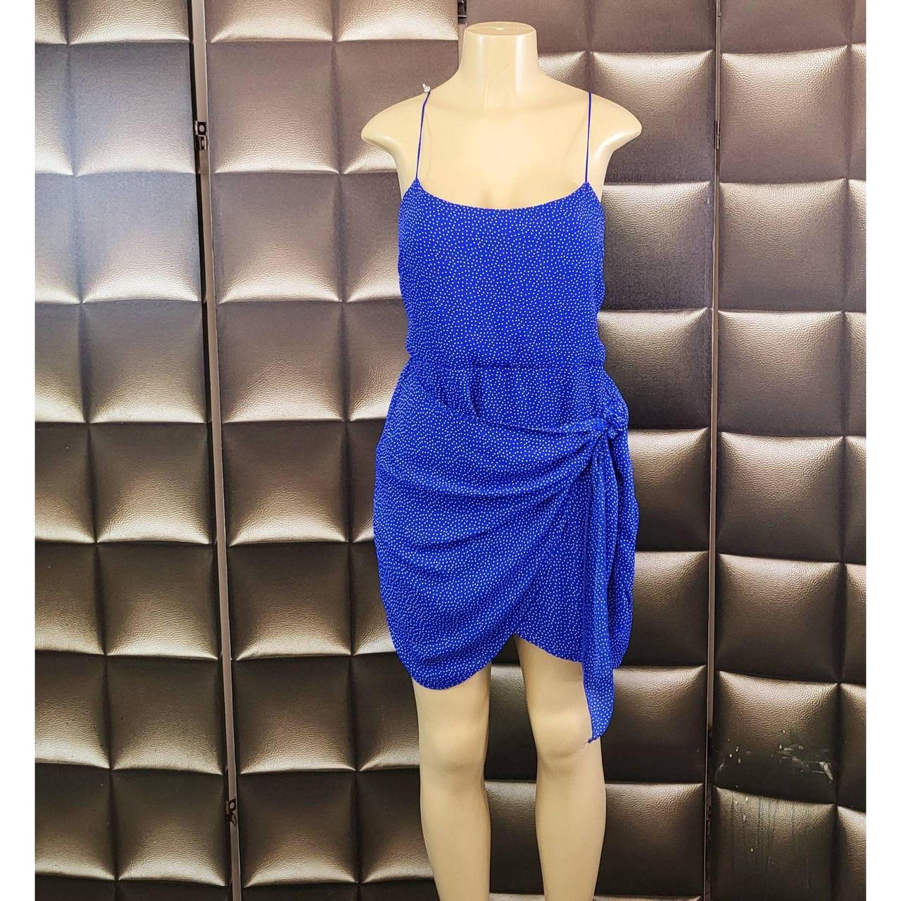 Royal blue shop tank dress