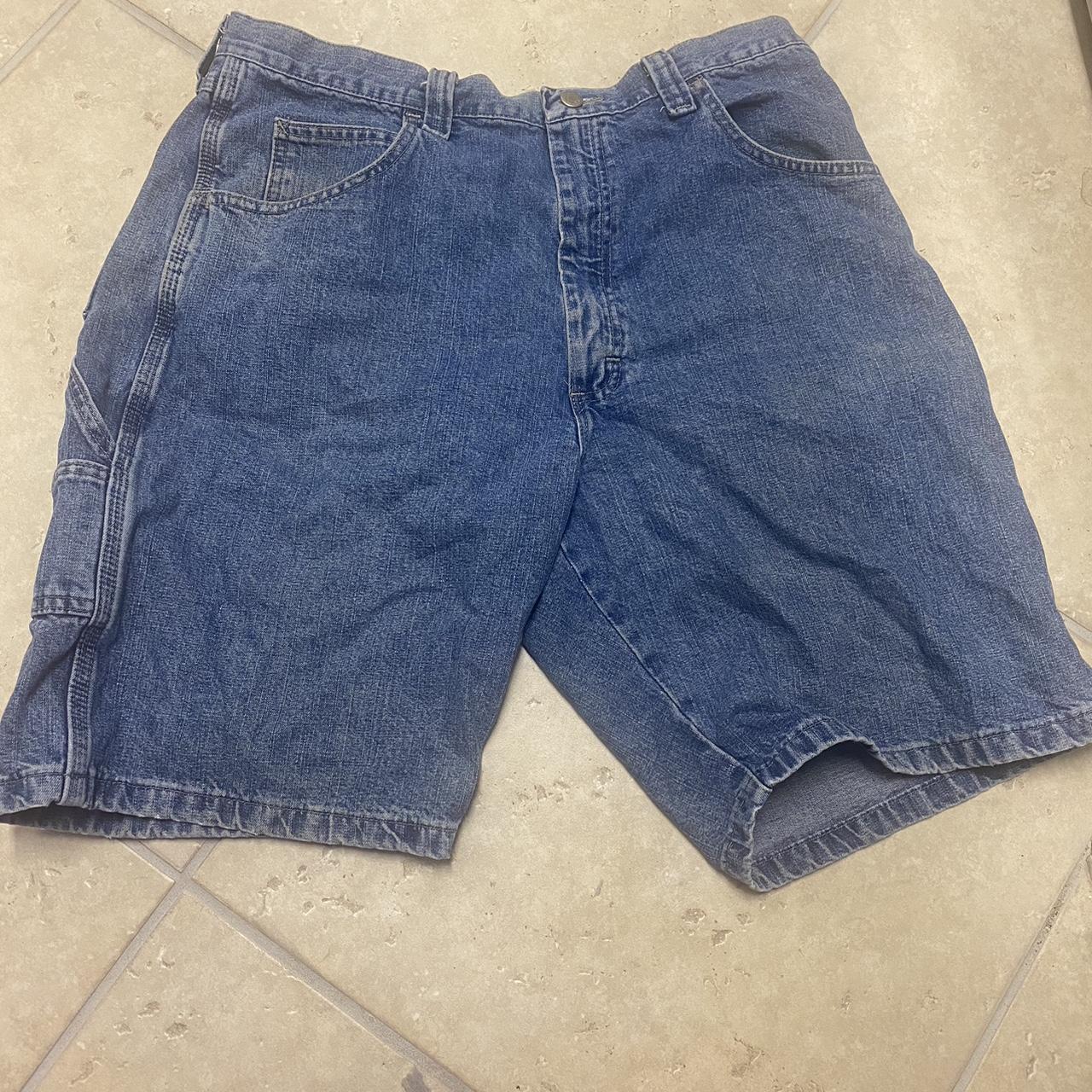 Wrangler Men's Blue Shorts | Depop