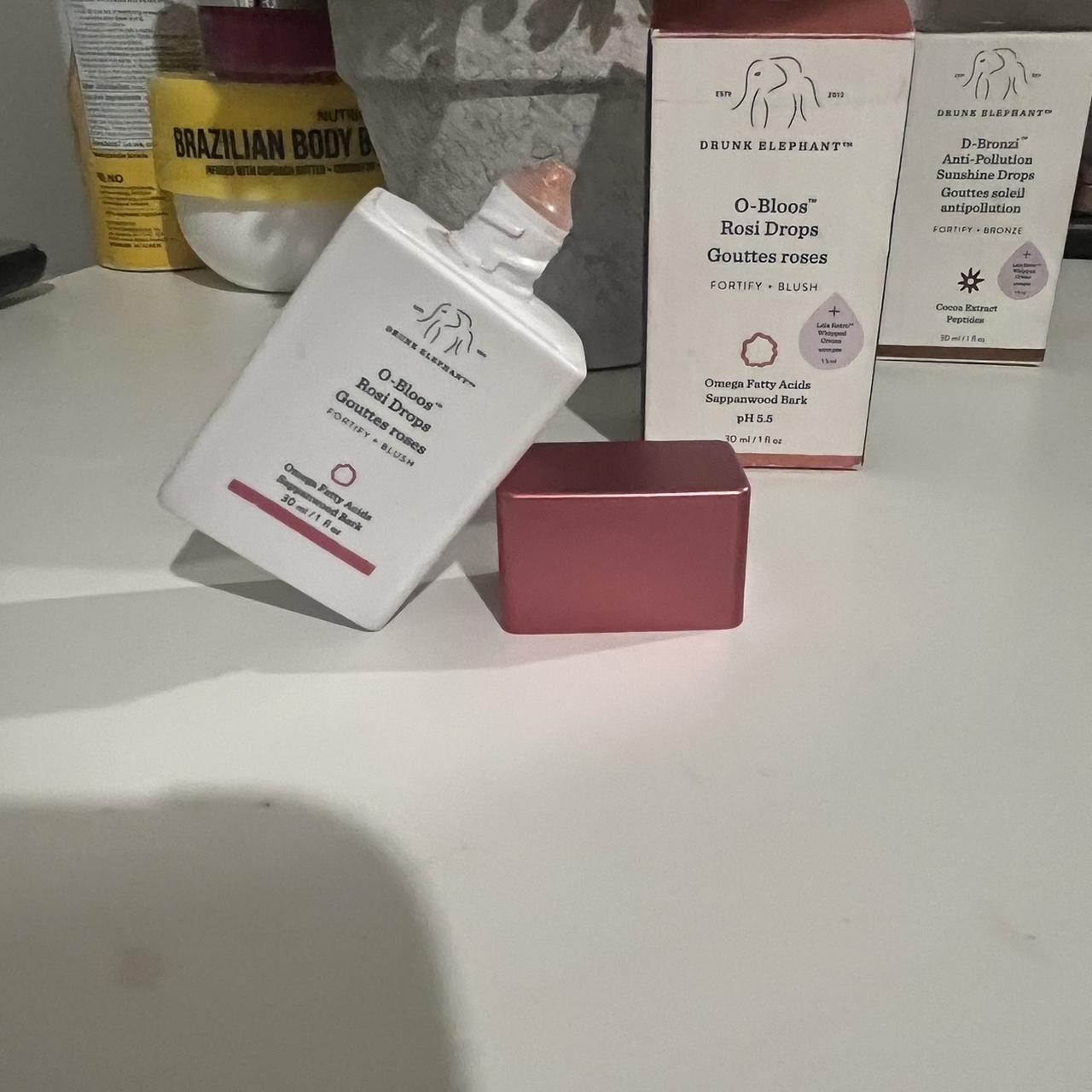Drunk elephant bronze drops, drunk elephant rosy... Depop