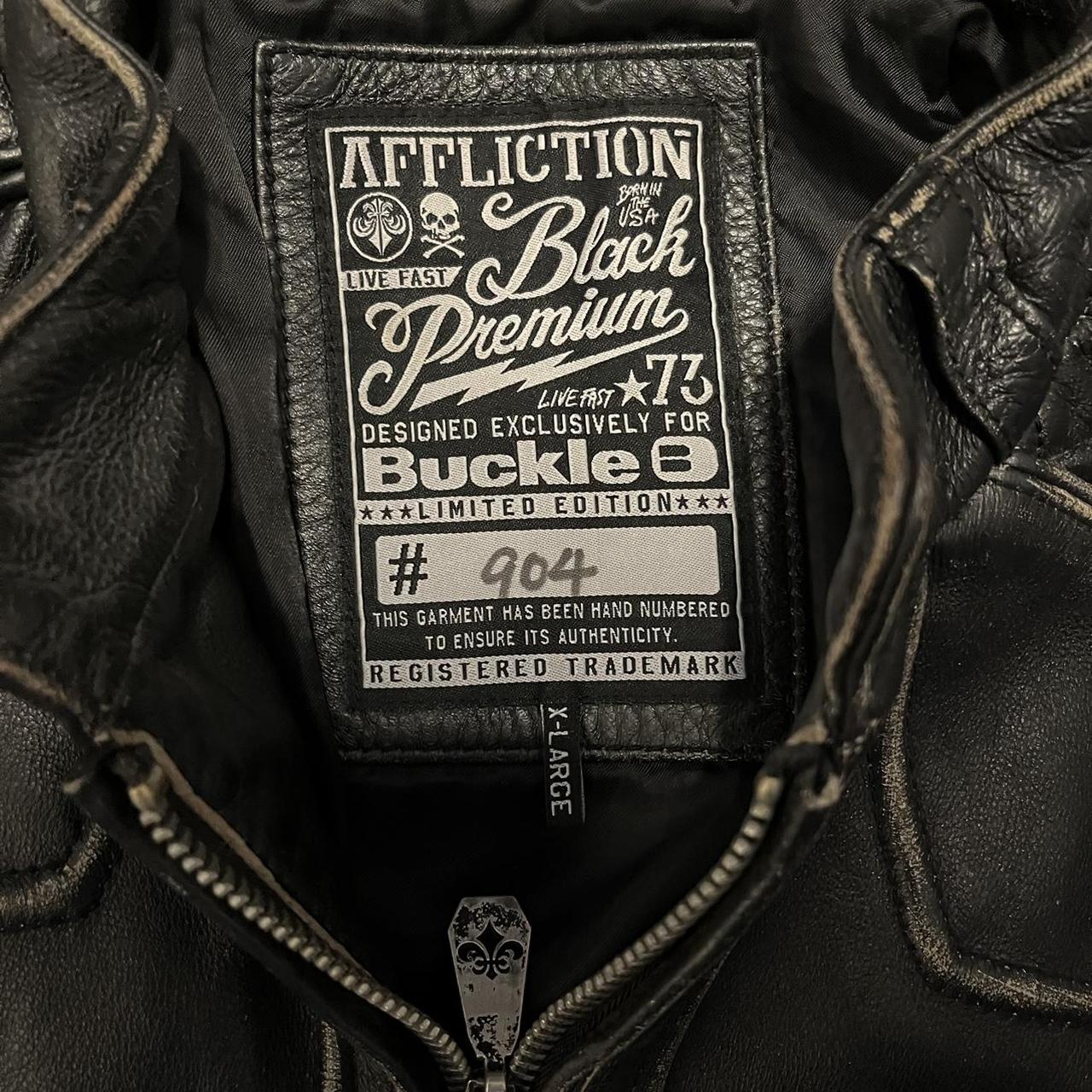 Affliction black clearance premium jacket