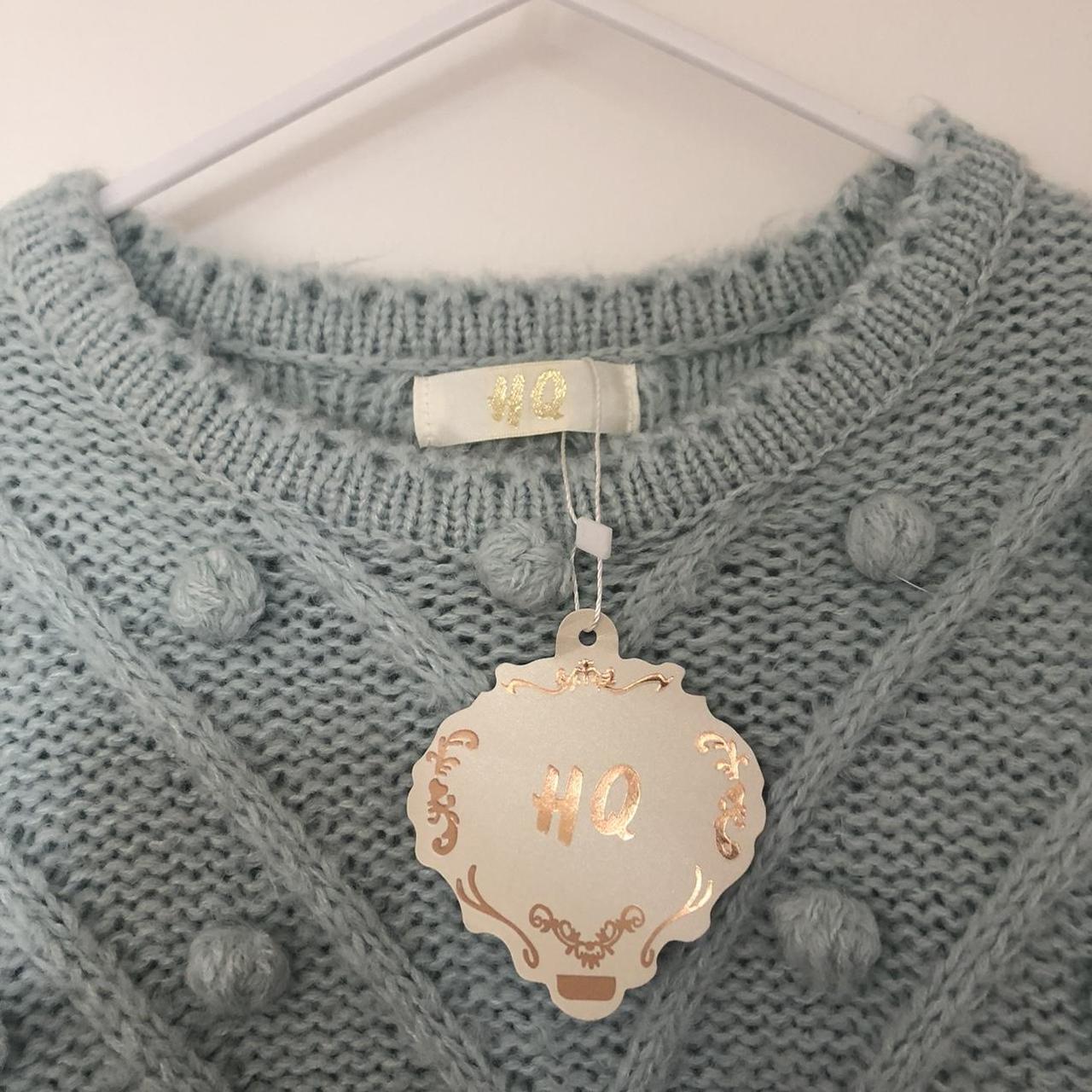 Very cute baby blue jumper Viscose polymide and... Depop