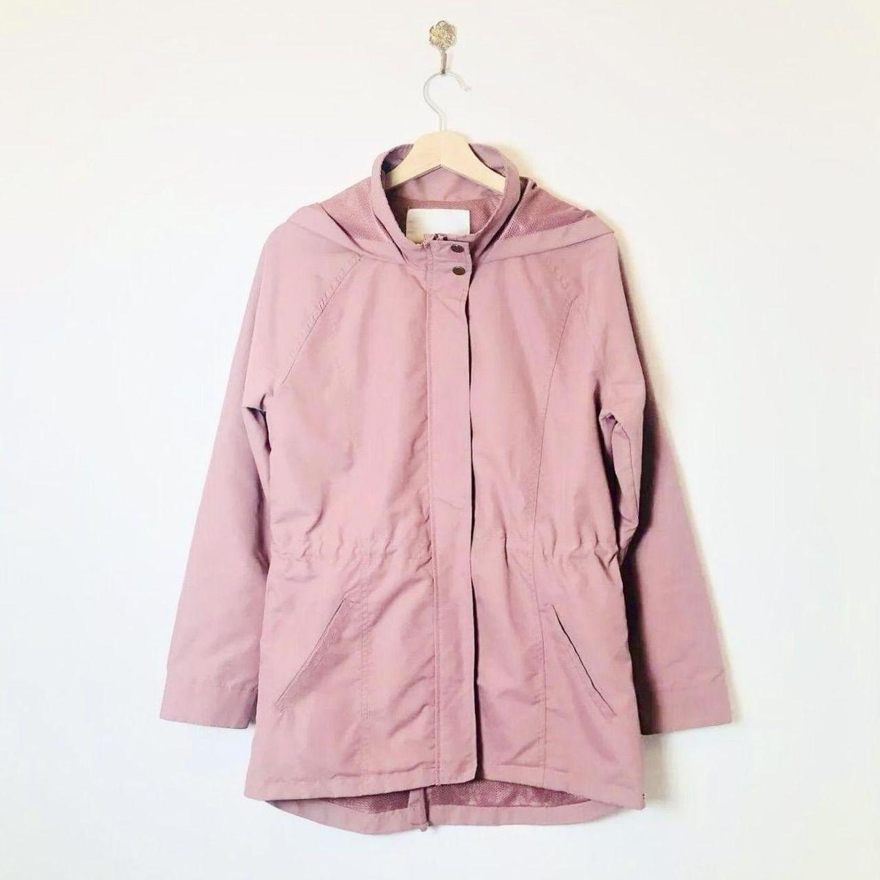 Dusky pink raincoat best sale