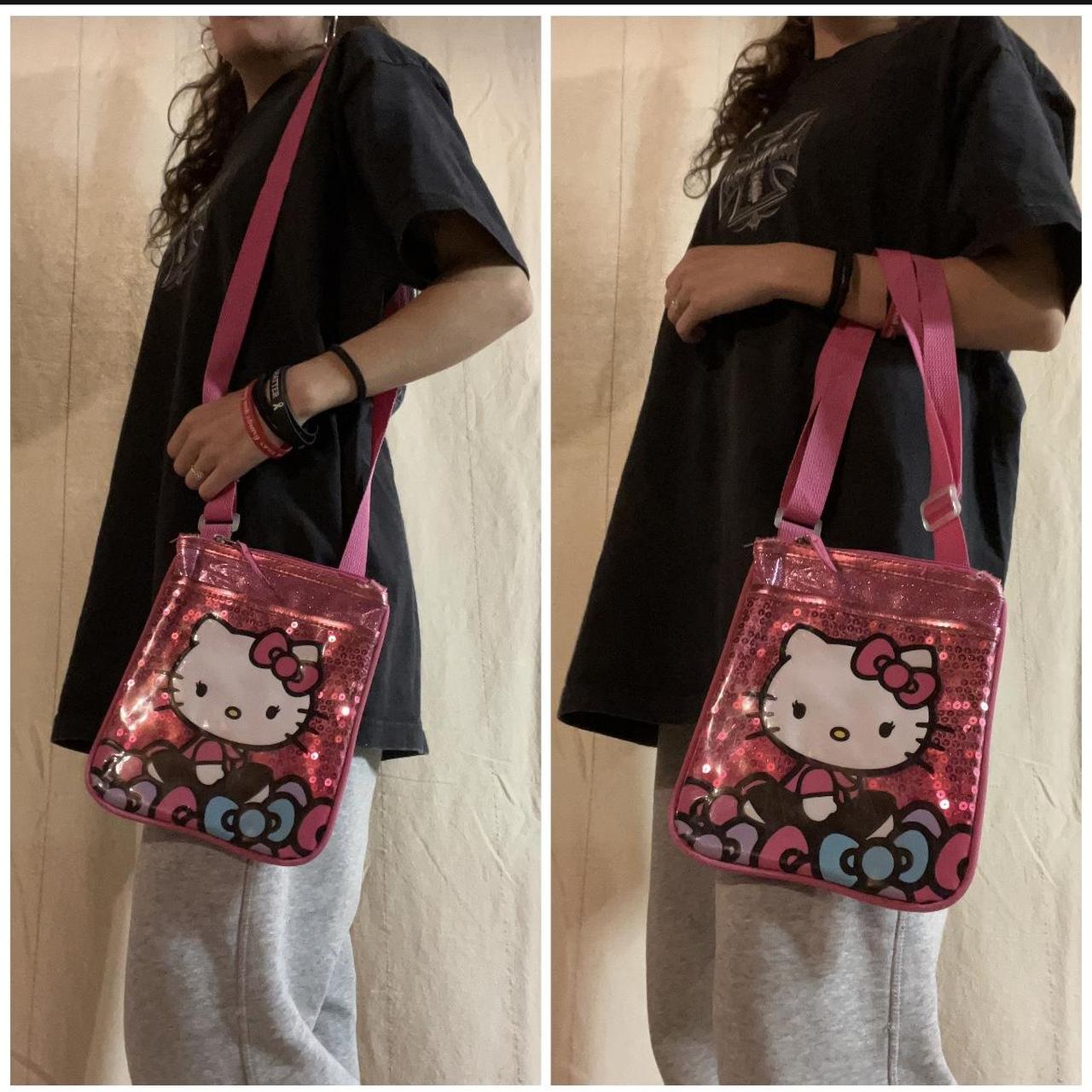 Hello Kitty Pink Crossbody Messenger Bag