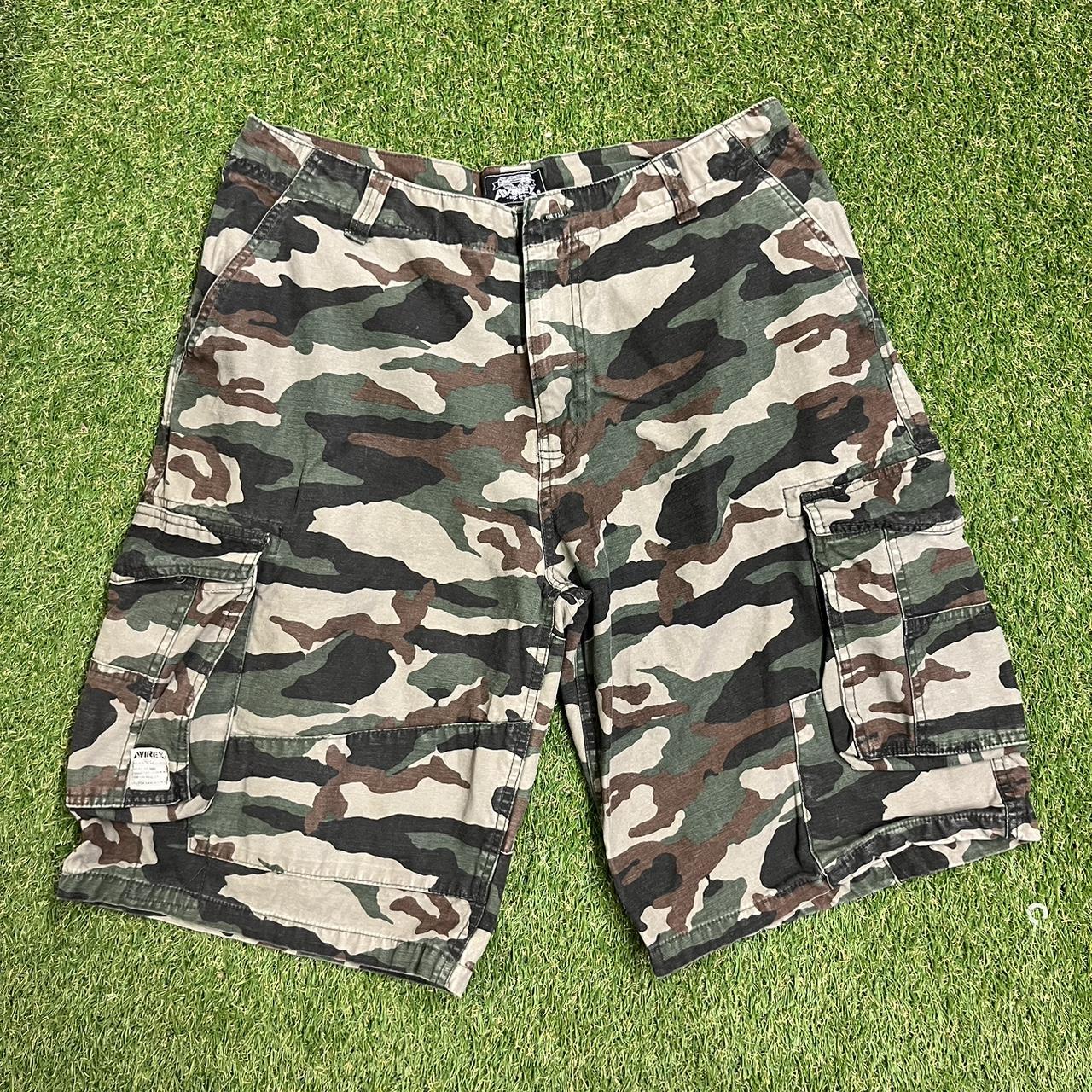 Mens camo cargo shorts best sale size 36