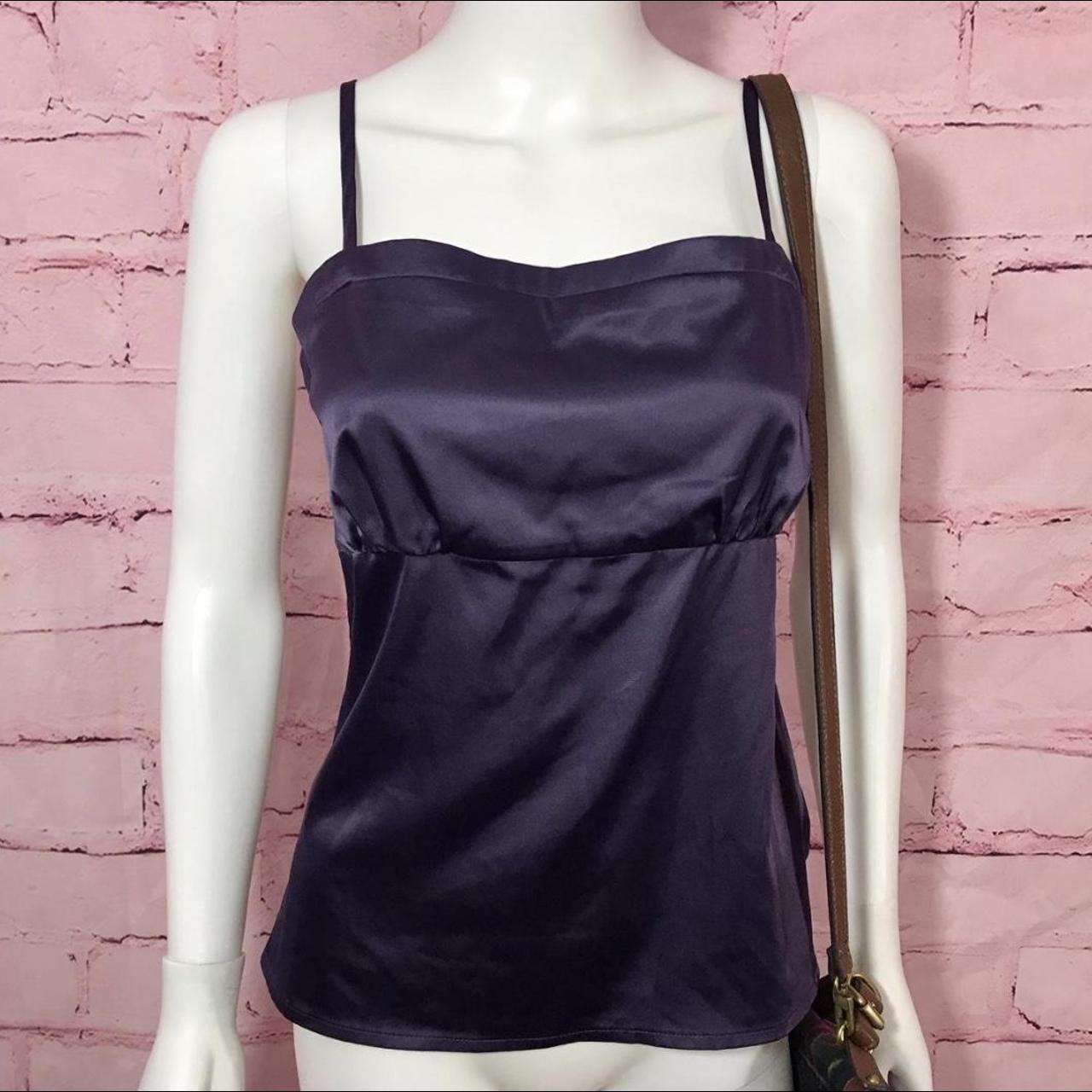 Caught You Looking 👀 Satin Cami Deep Purple 💜 like... - Depop