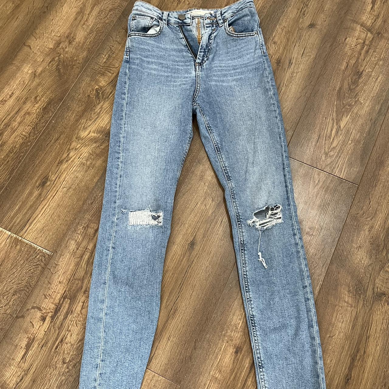 asos denim ripped jeans very good condition uk... - Depop