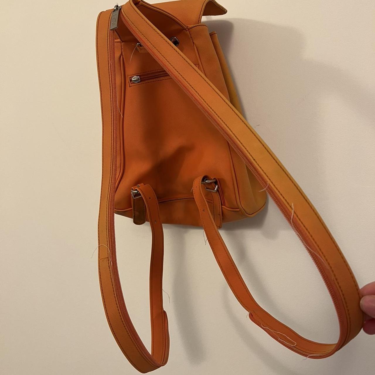 Arthur & Aston orange crossbody bag with inside and... Depop