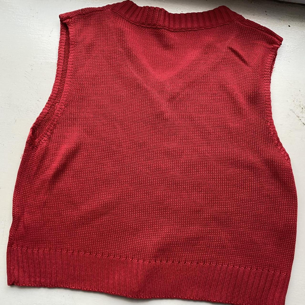 SHEIN Women's Red Jumper | Depop