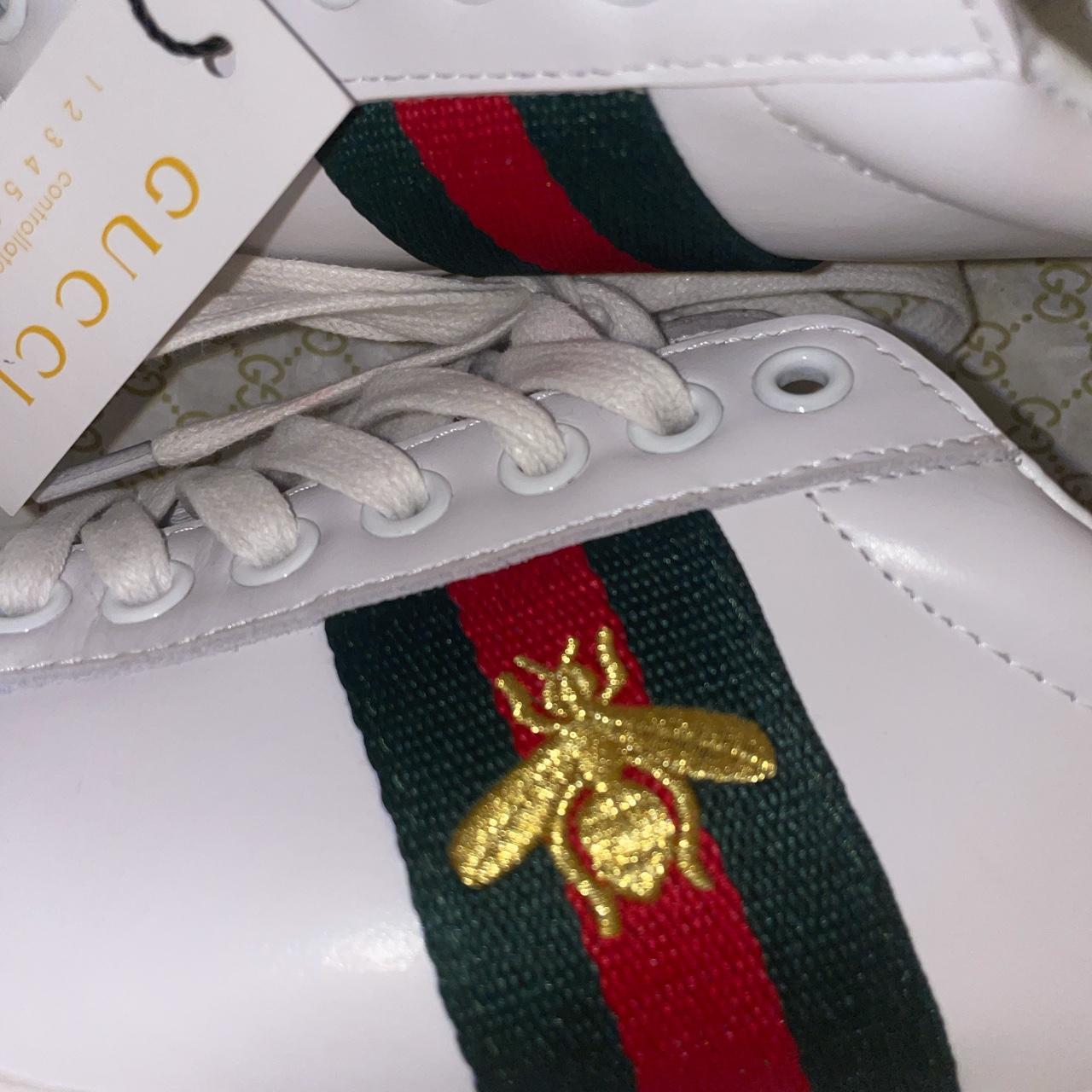 Gucci Ace Bee Trainers UK 38/size 5 • New laces... Depop