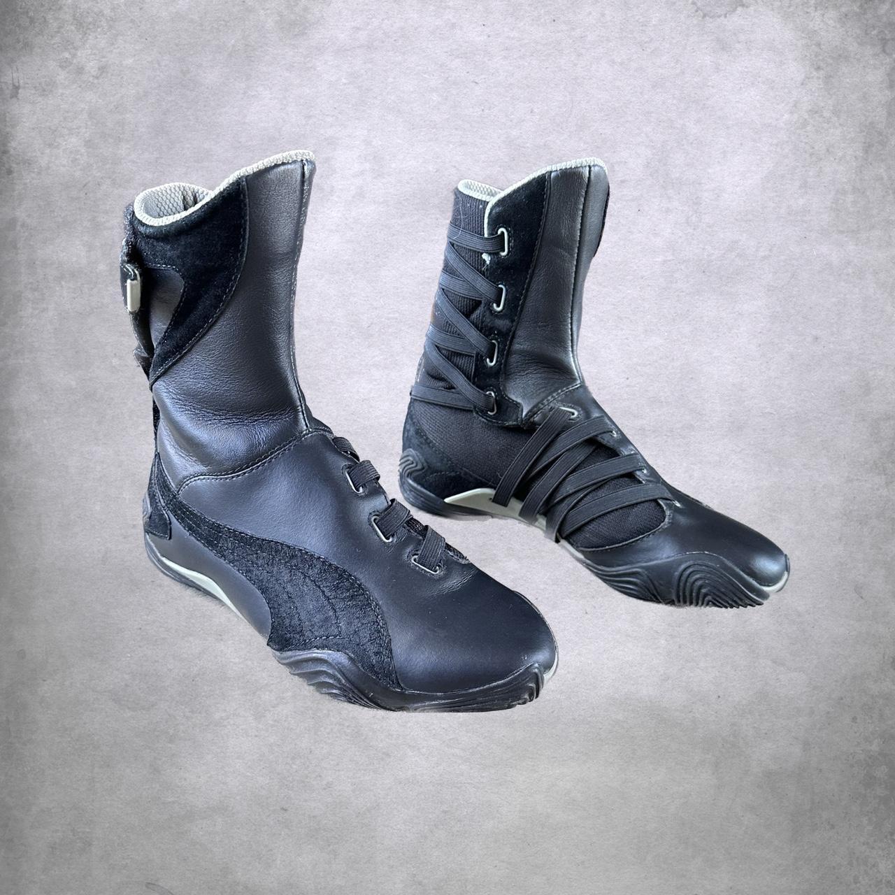 puma thigh high boots