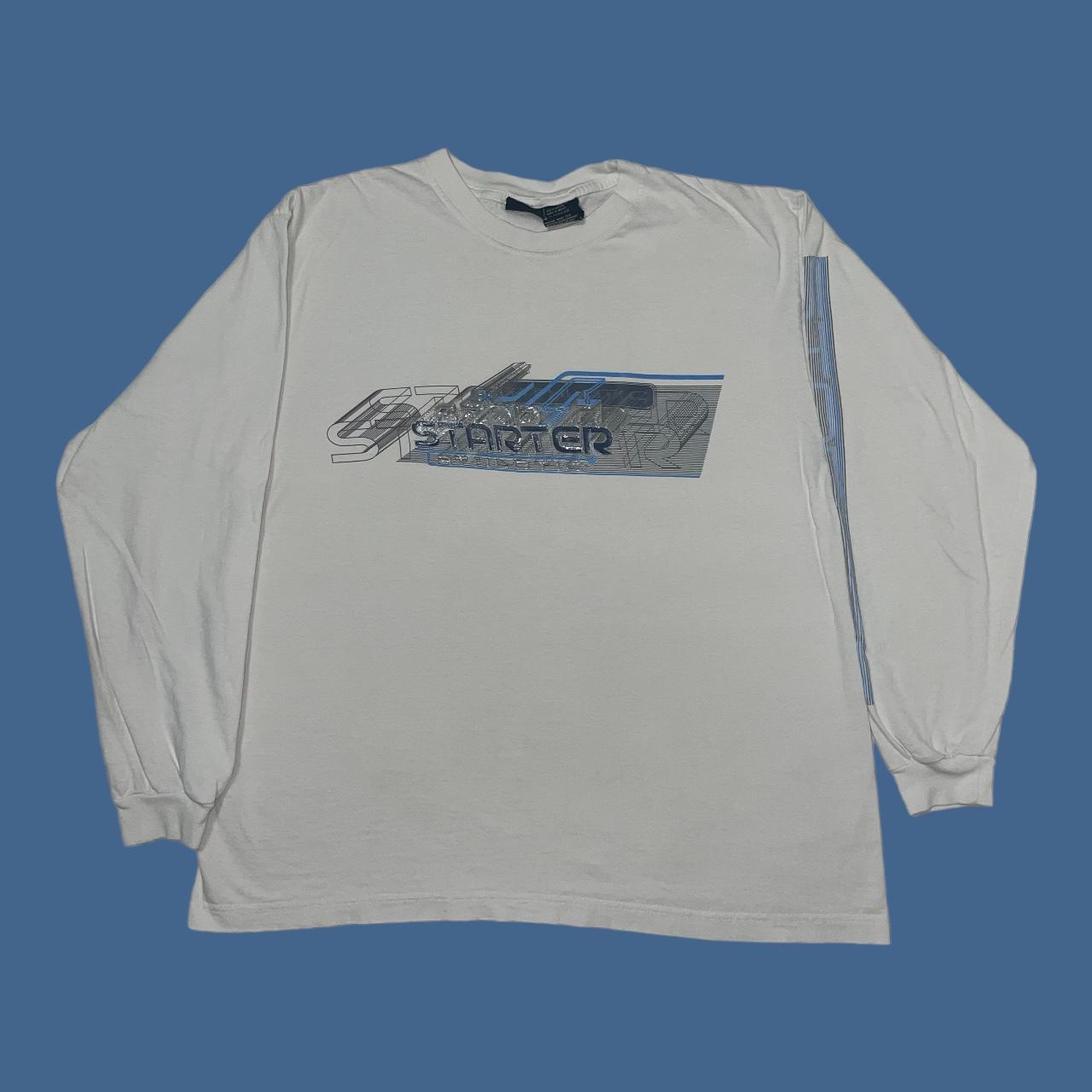 Vintage Y2K Starter Long sleeve Tee Size... Depop