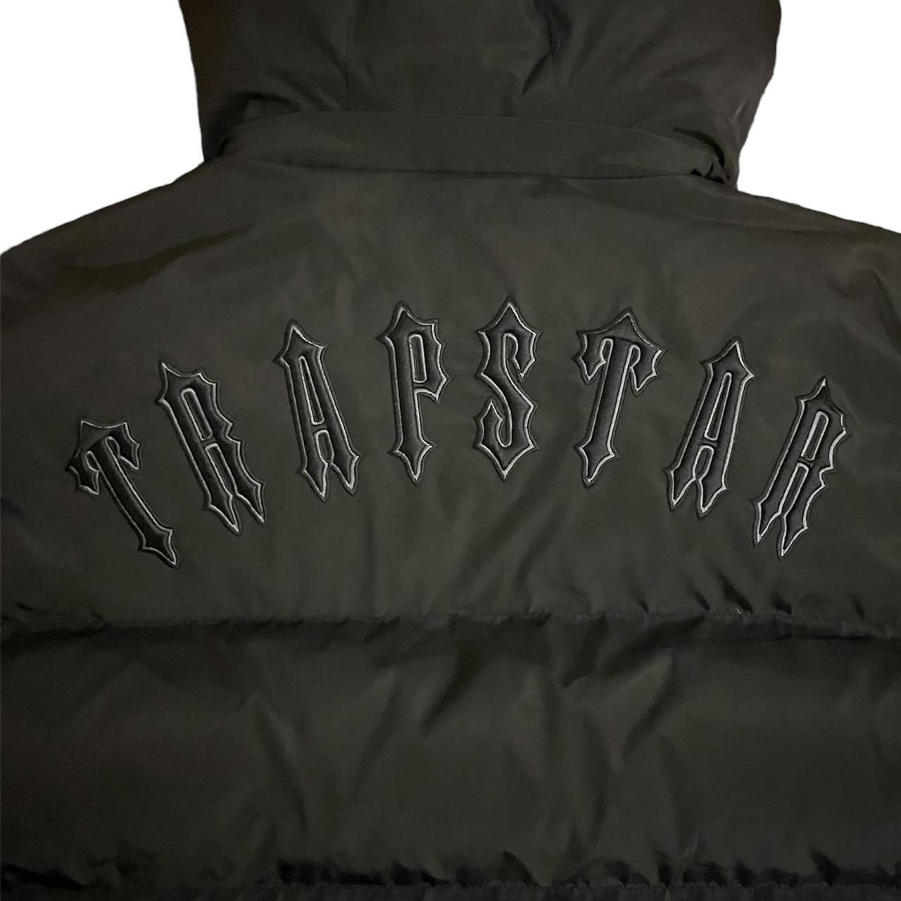 Trapstar Men's Black Coat Depop