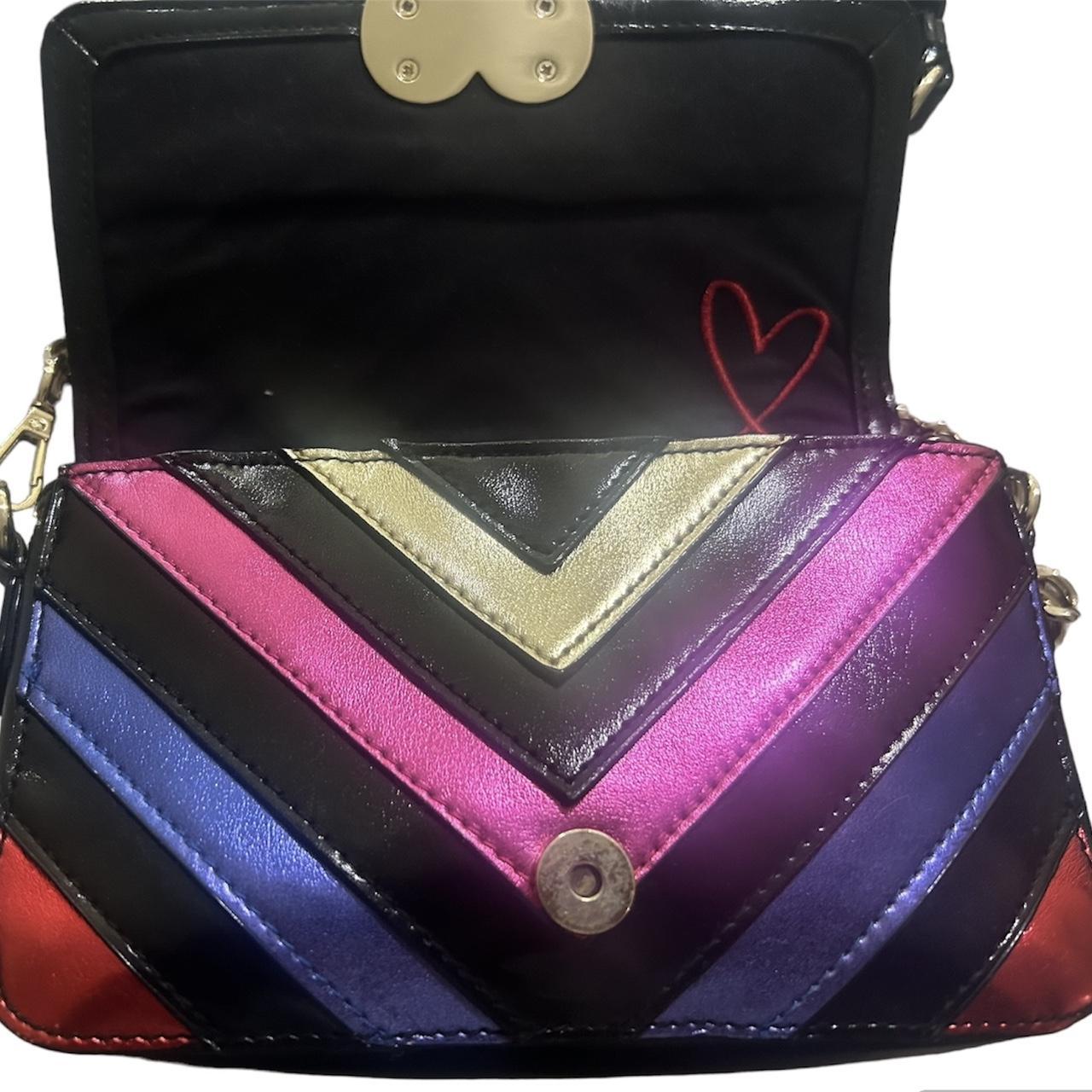 Victorias Secret V- QUILT RAINBOW DOWN TOWN CROSS BODY PURSE deals BAG NWT