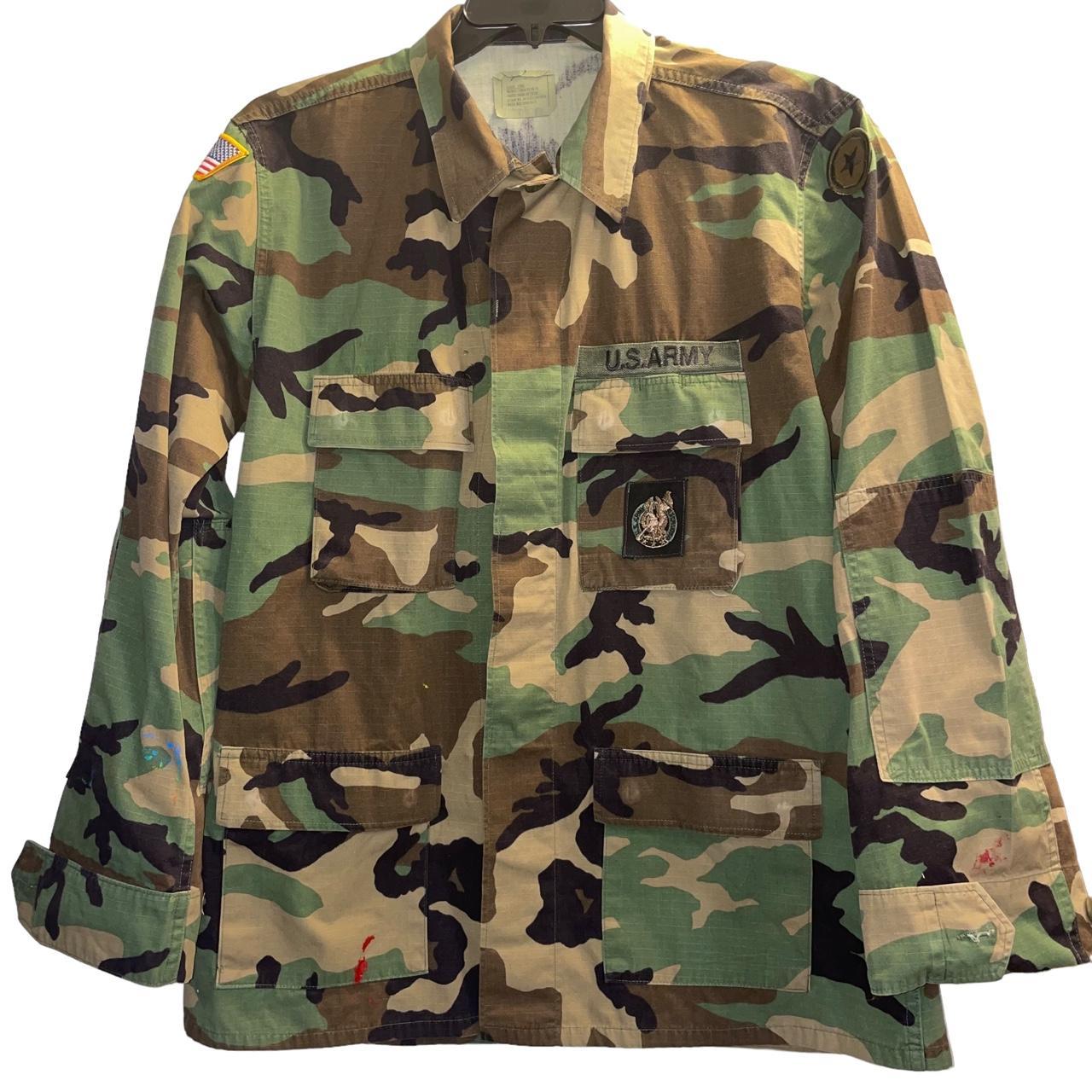 rainbow army fatigue jacket