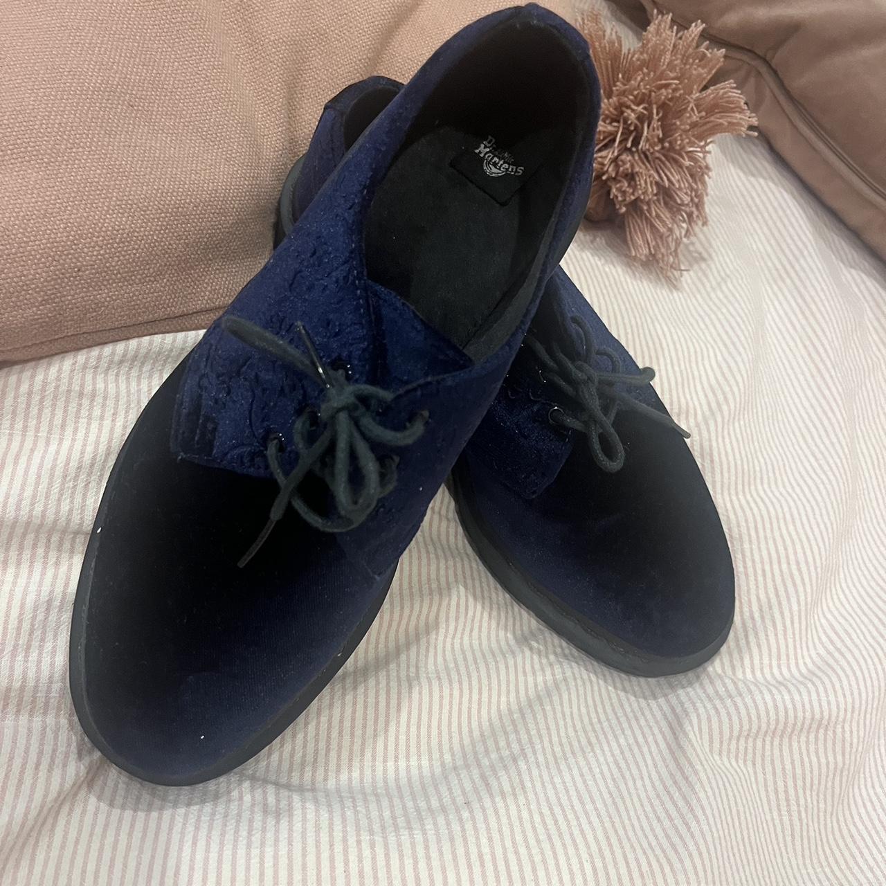 Dr martens sales brocade velvet navy