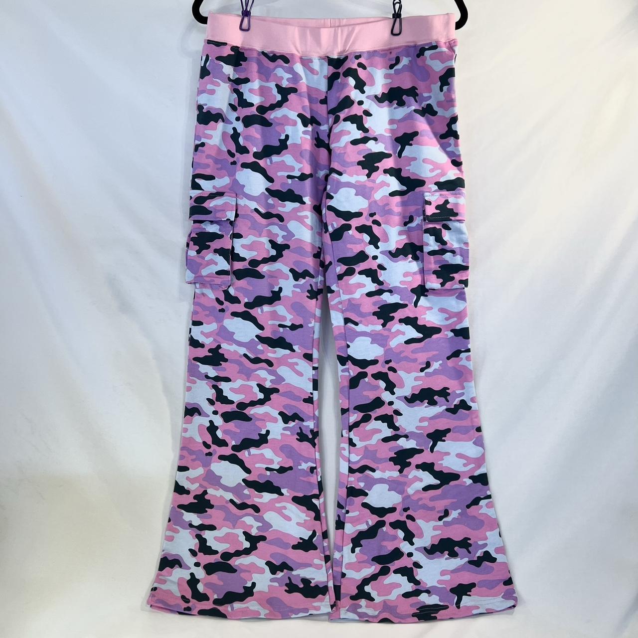 Pink camo pajama online pants