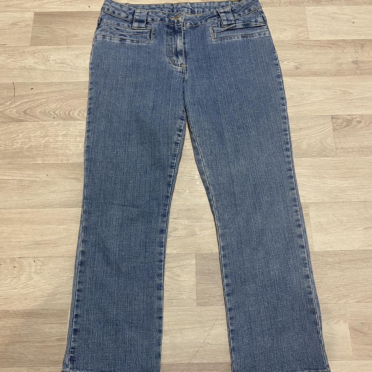 Vintage jeans No pockets on front Stitching detail... - Depop