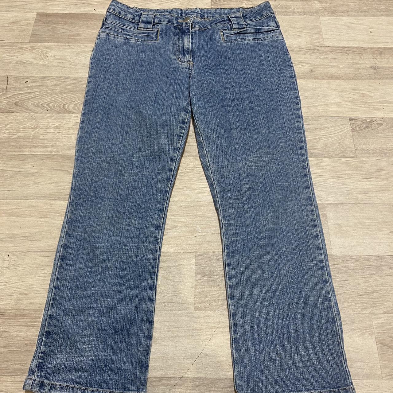 Vintage jeans No pockets on front Stitching detail... - Depop