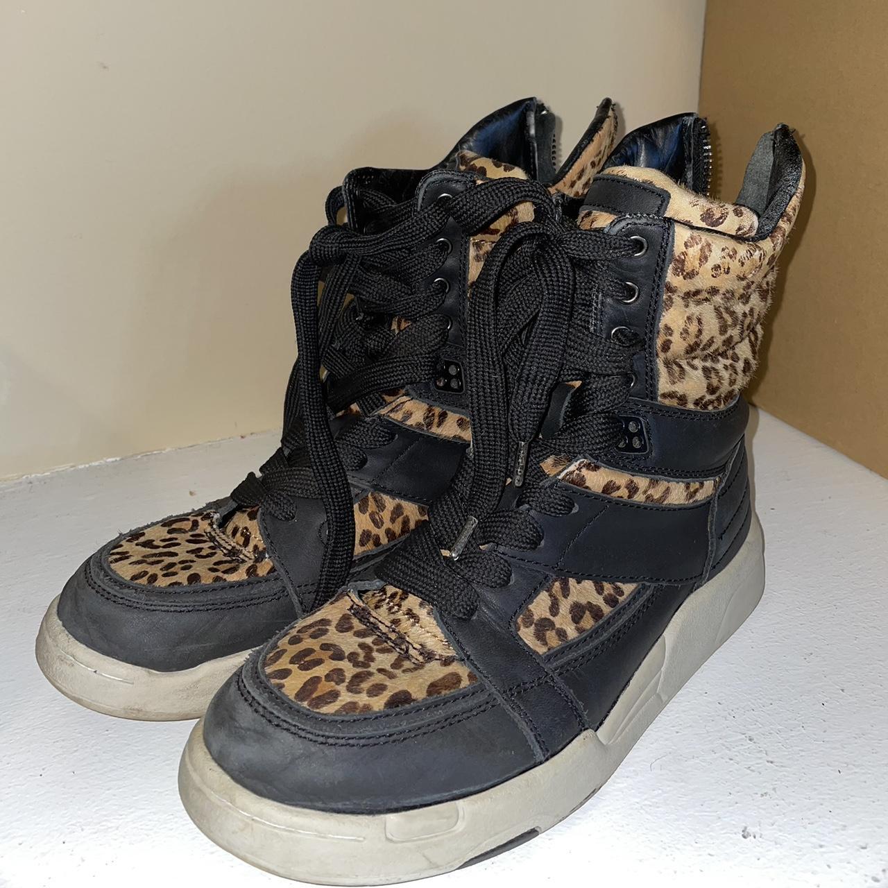 Diet Butcher Slim Skin Leopard Print High Cut... - Depop