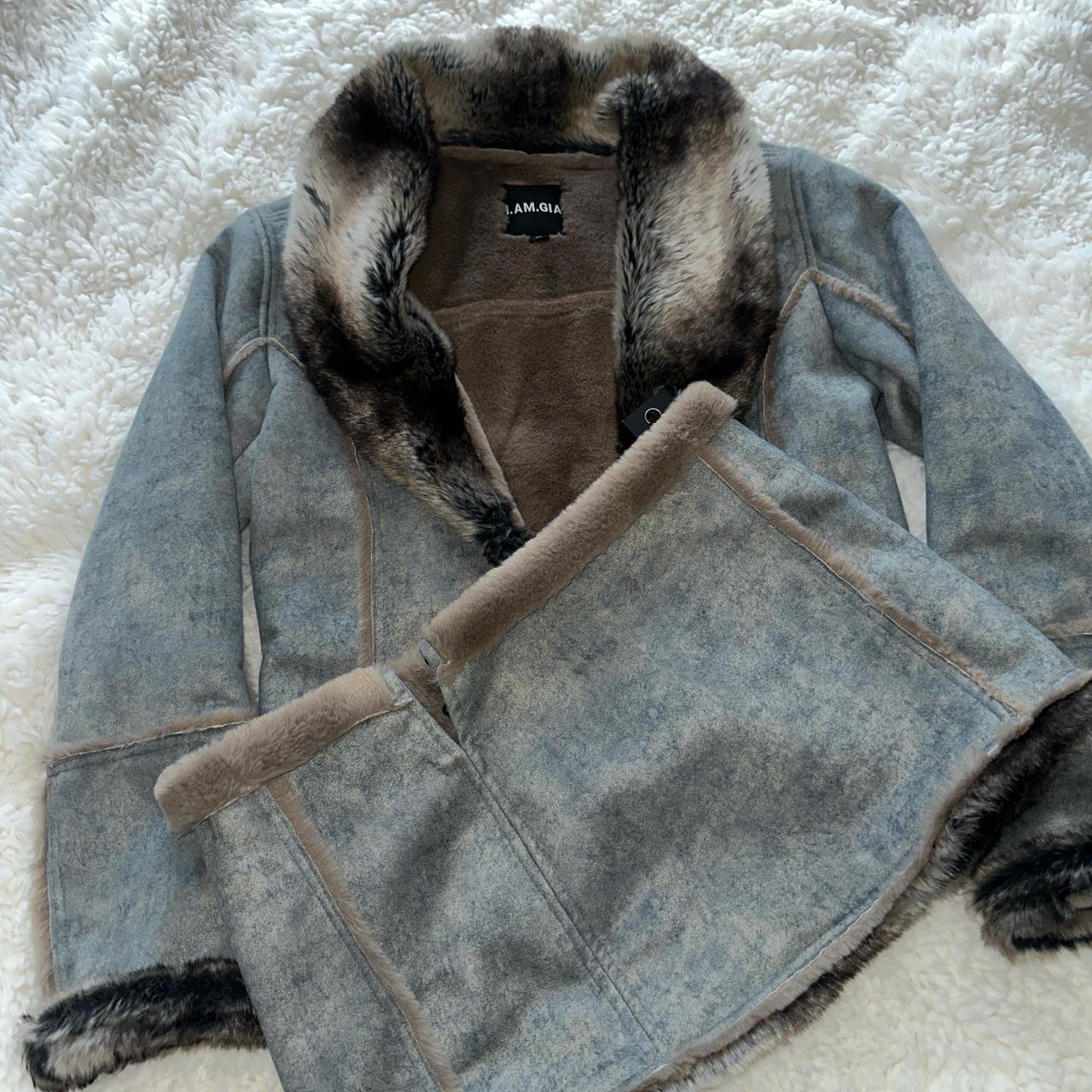 iamgia fur jacket値下げ不可 GIA3572_PIXIE_COAT_CARAMEL_1_6