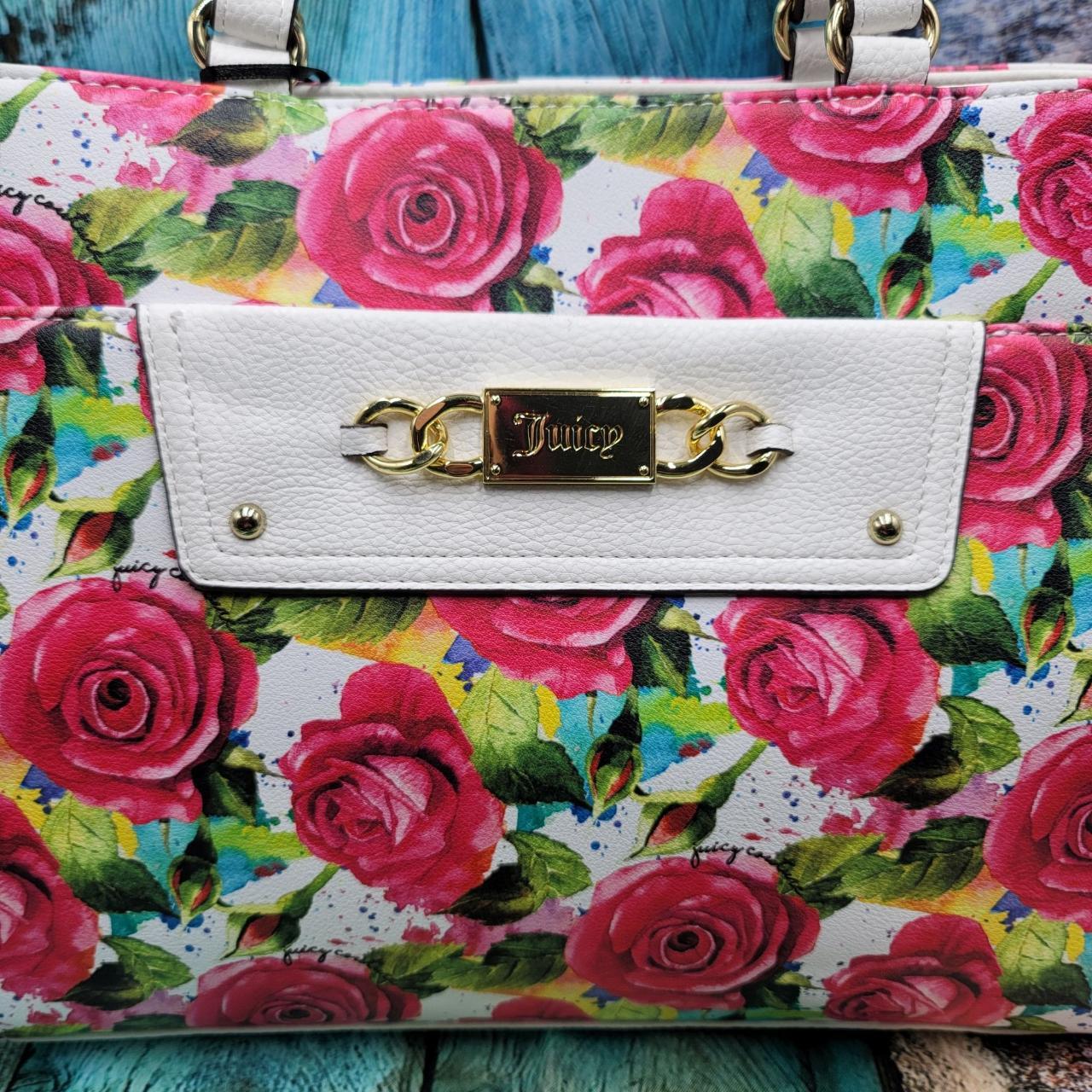 Juicy Couture Rose Handbag Off The Chain White Depop