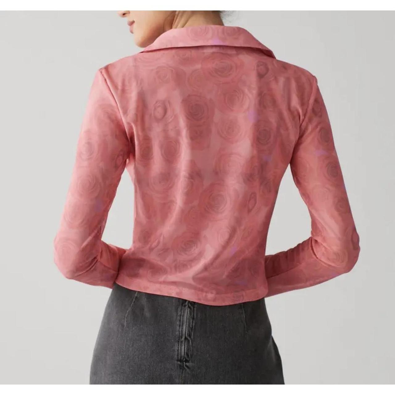 Lioness Anything For Love Printed Flyaway Top - size... - Depop