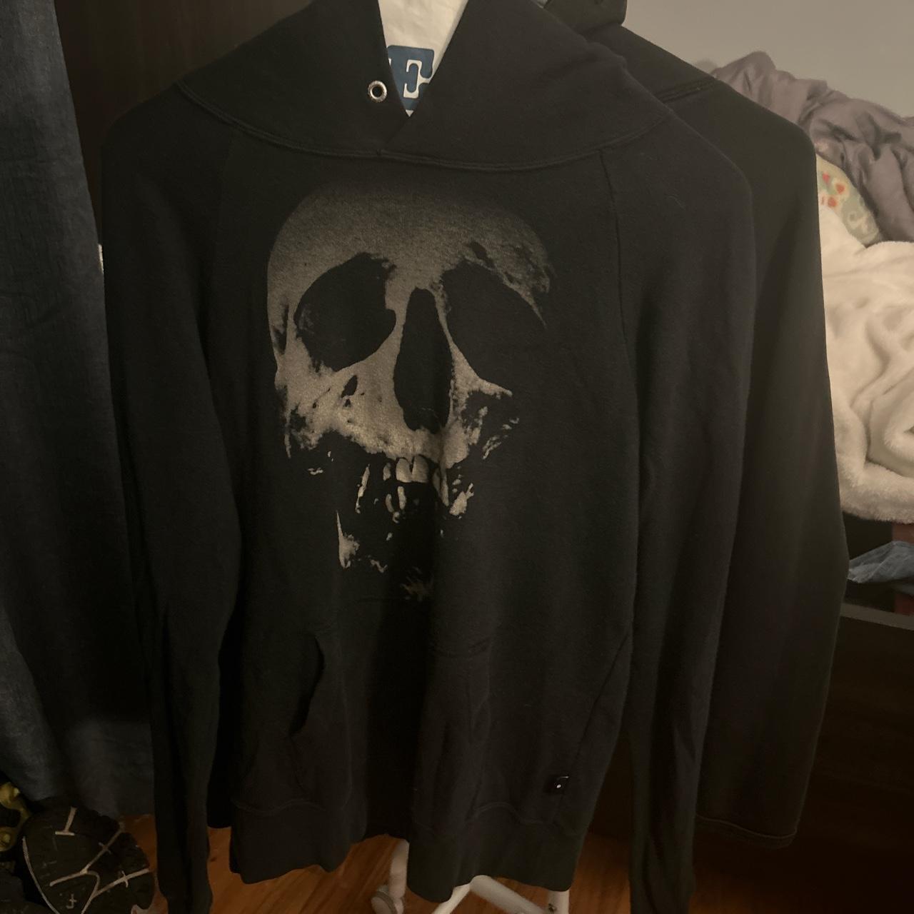 Hysteric Glamour Skullberry Hoodie Good Condition - Depop