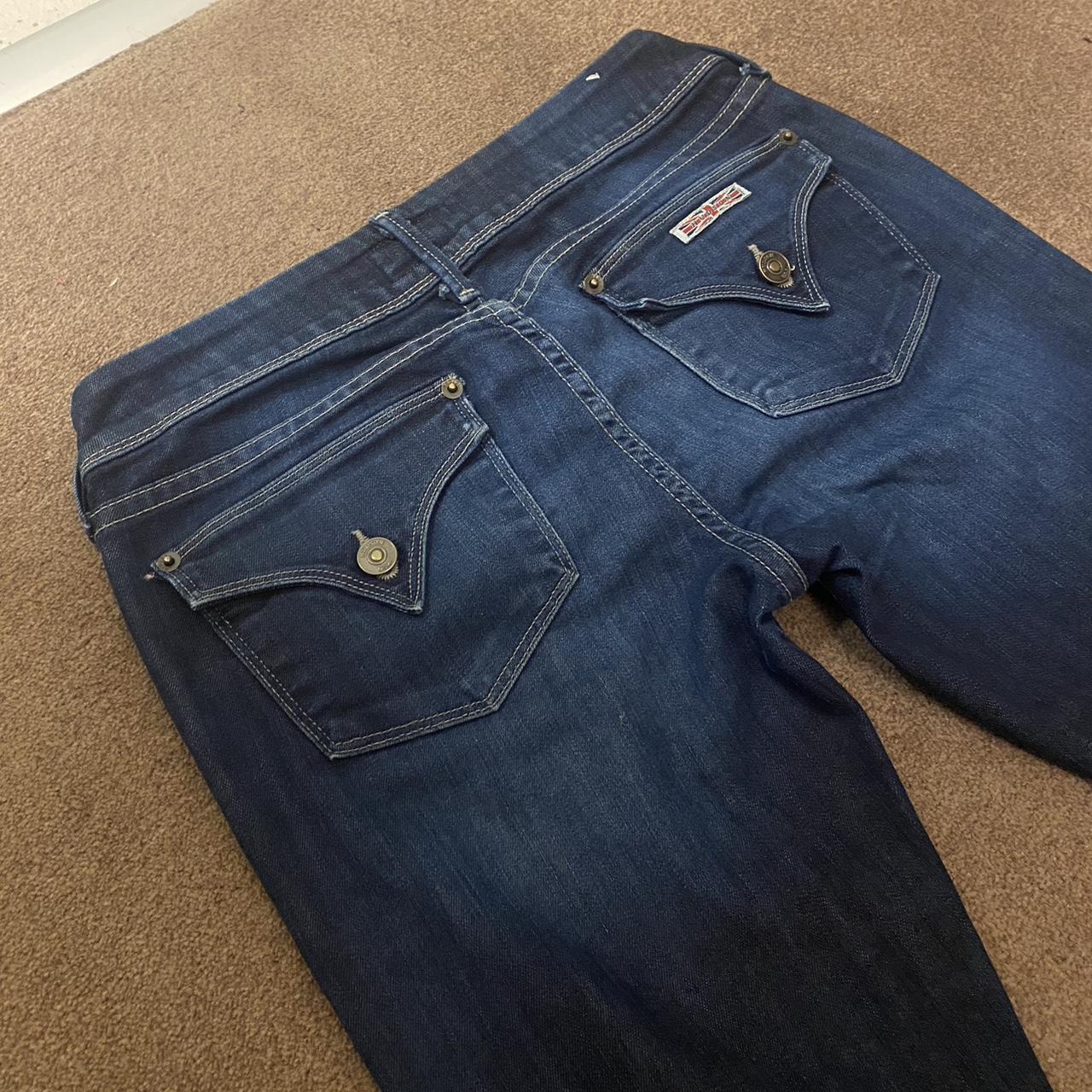 FUBU Women's Navy Jeans | Depop