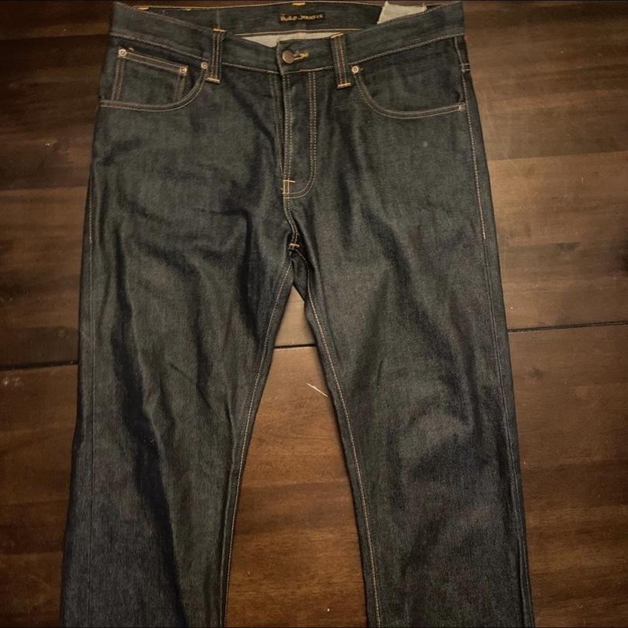 Nudie Jeans Denim waist-34 worn once, baggy fit no... - Depop