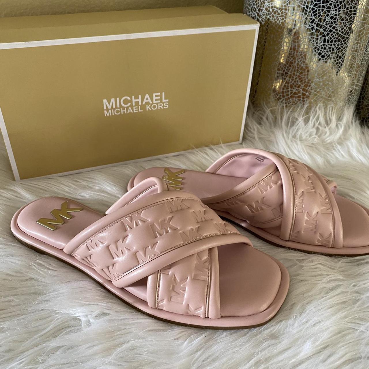 Michael kors slippers womens 2016 on sale