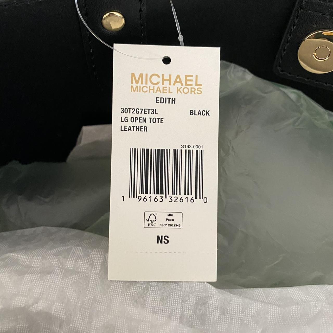 MICHAEL Michael Kors, Bags, Michael Michael Kors Edith Large Saffiano  Leather Tote Bag