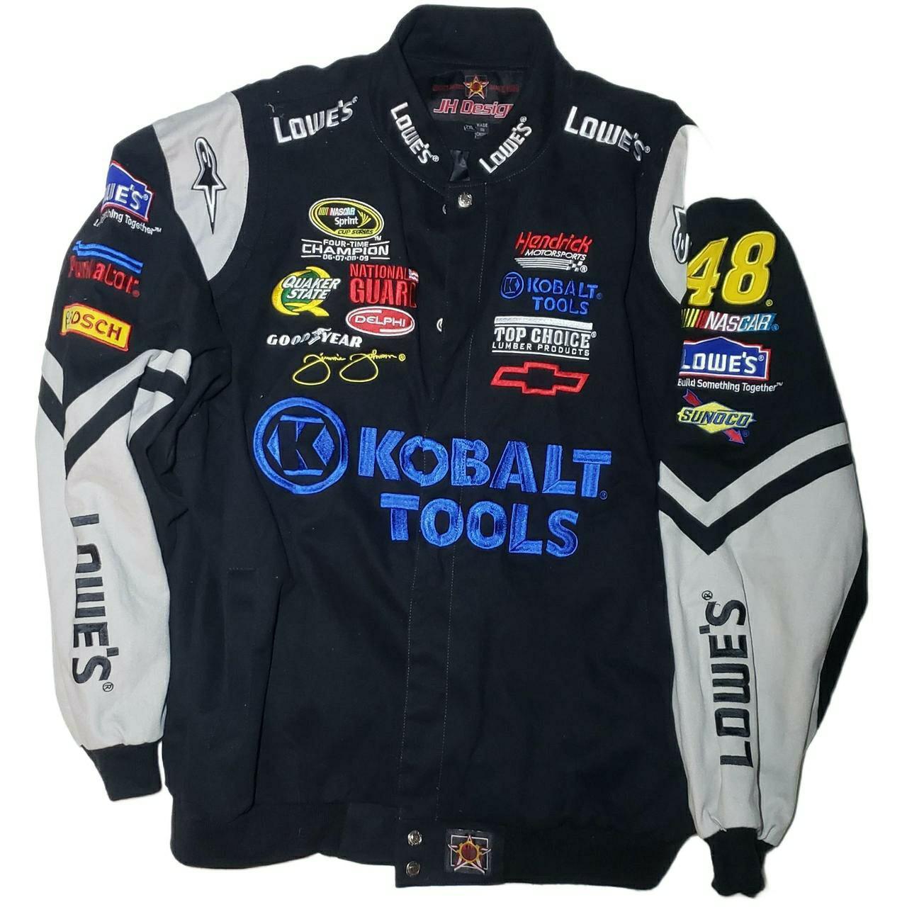 Vintage Lowes Racing Jimmie Johnson Jacket #48 JH... - Depop