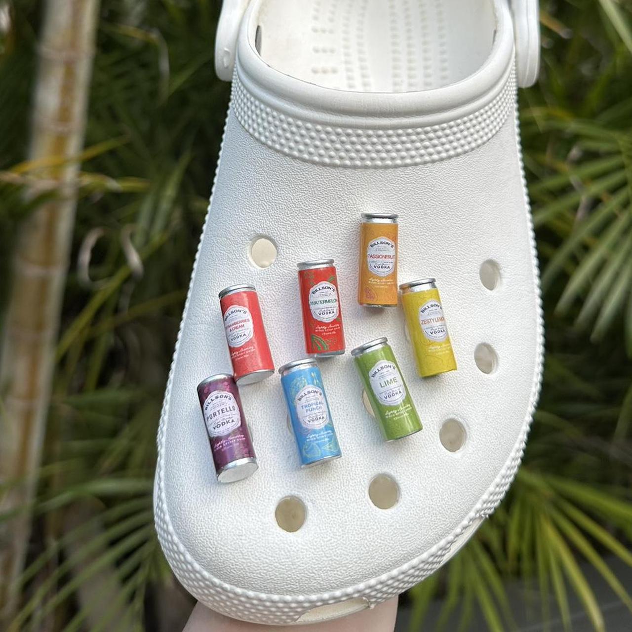 BILLSONS VODKA CAN CROC JIBBITZ ️ message me what... Depop