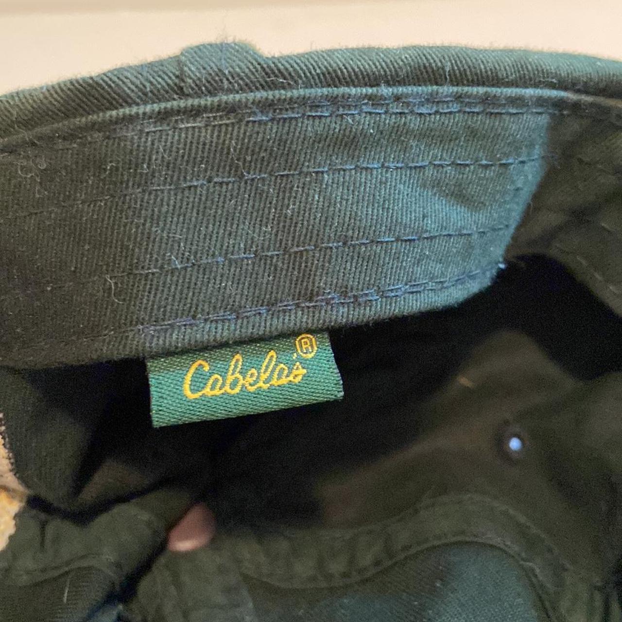 Cabela's Men's Green and Yellow Hat | Depop