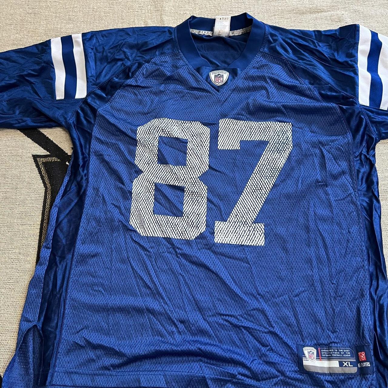 Reebok NFL Players Reggie Wayne 87 Indianapolis Colts Jerseys