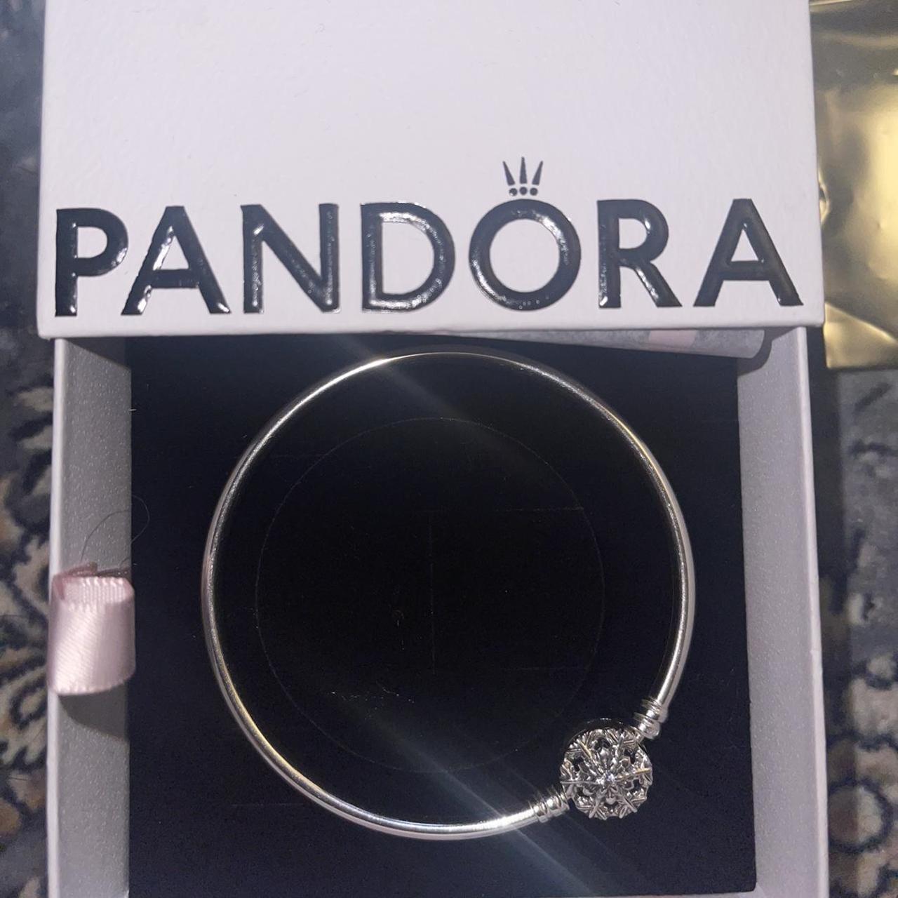 Pandora limited edition Sparkling Snowflake Clasp... - Depop