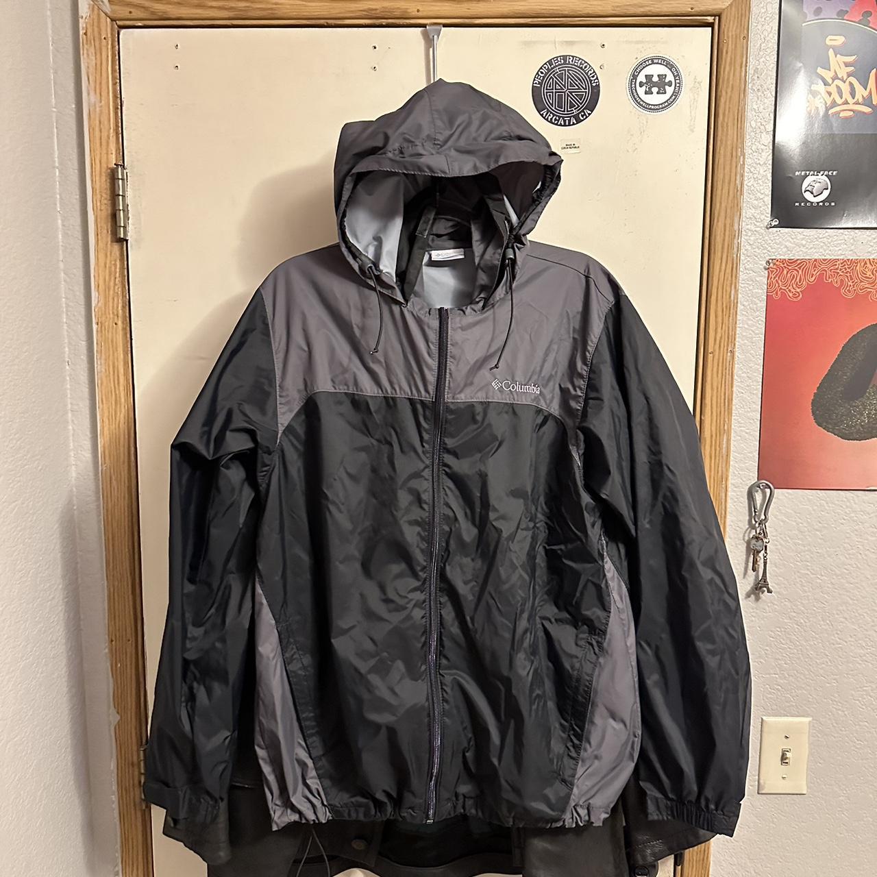 Black and grey columbia jacket hotsell