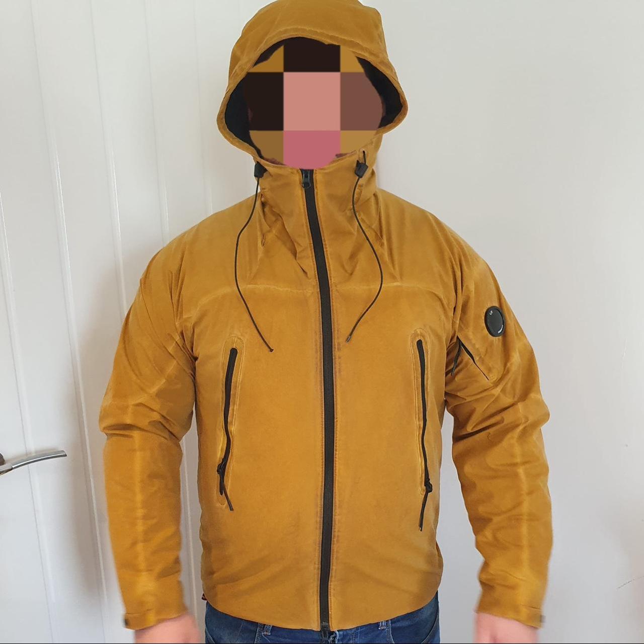 Yellow cp company online jacket