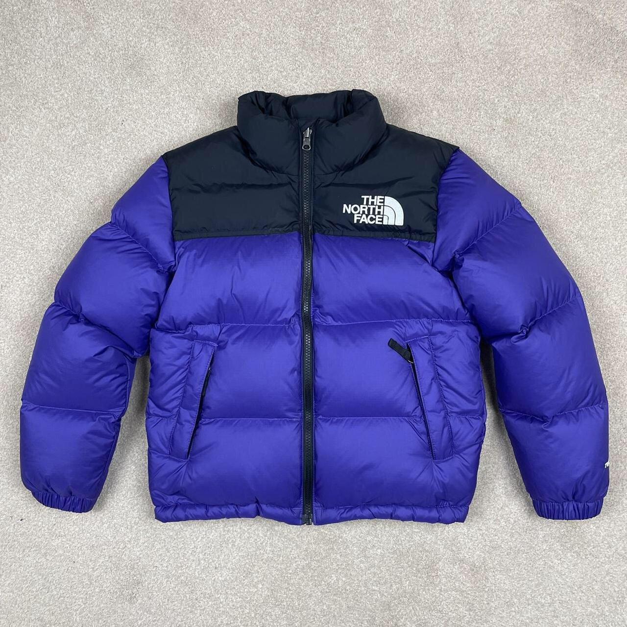 The North Face Women's Black and Purple Jacket | Depop