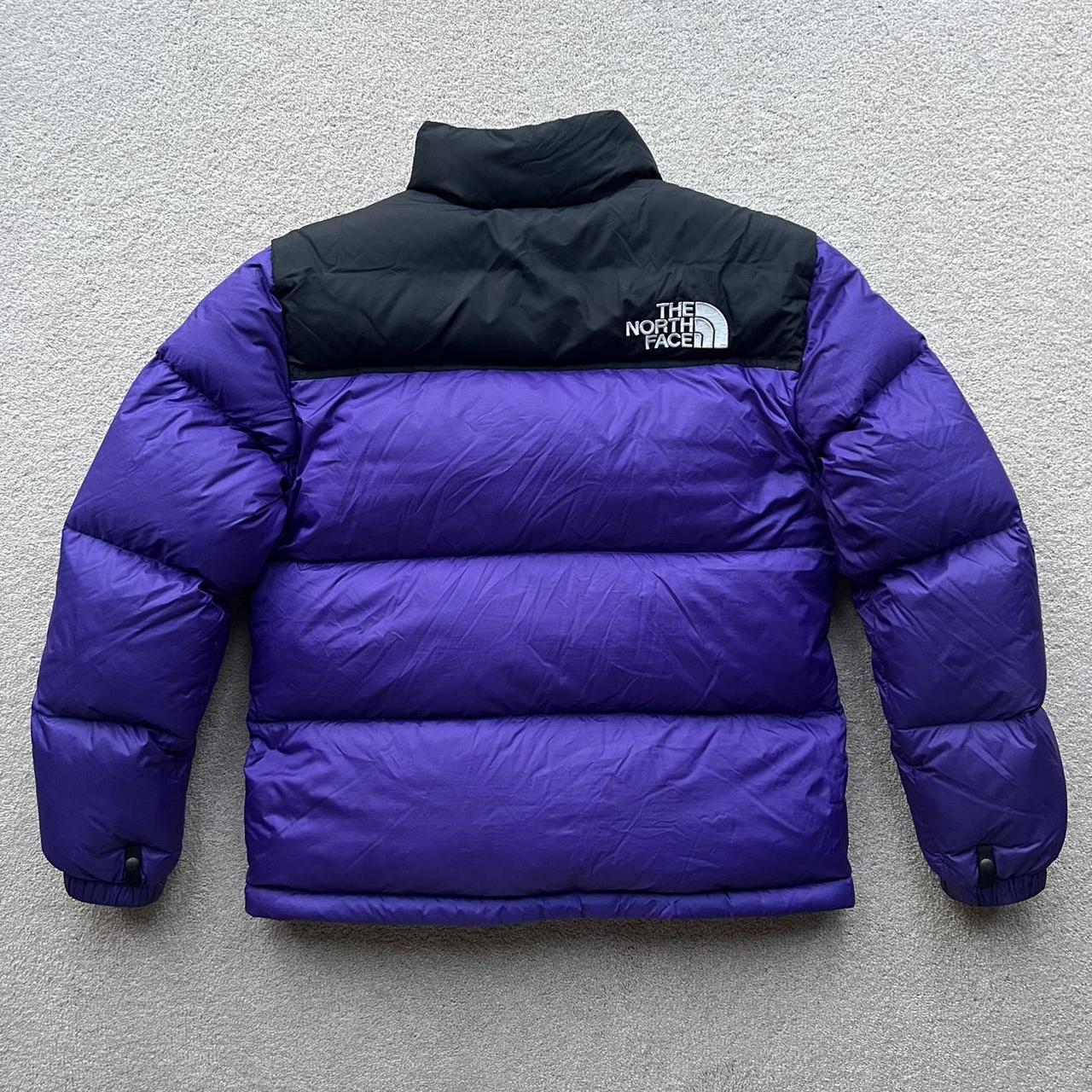 North Face Nuptse 1996 Puffer Jacket 700 Purple -... - Depop