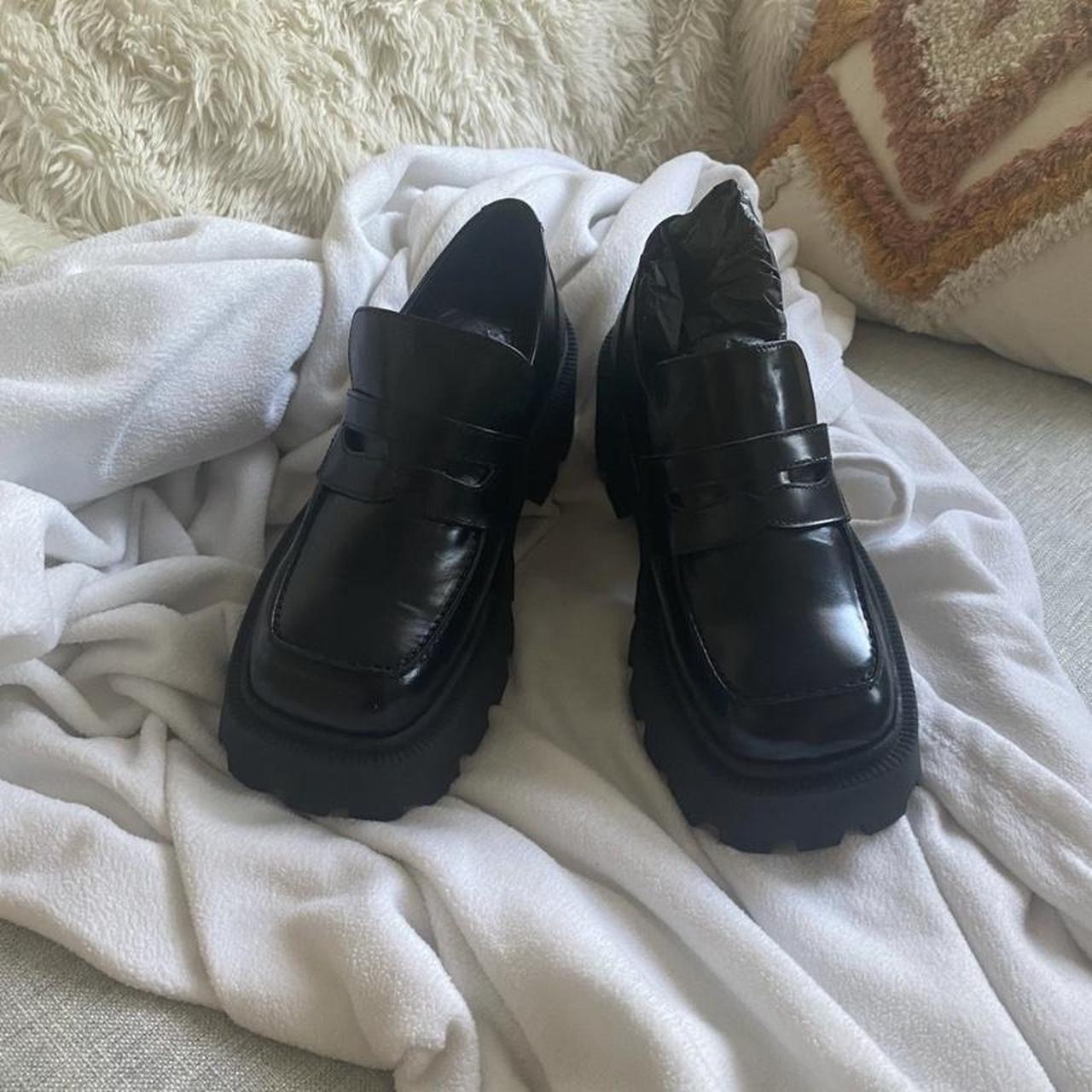 Chunky black River Island Uk size 6/Us size 8... - Depop