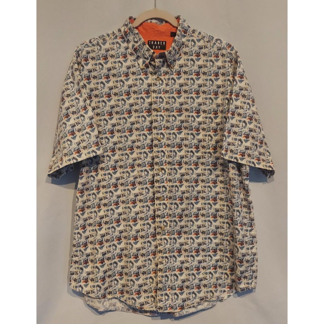 Trader Joe's Men's Shirt - Multi - L – Trader Bay… - image 1