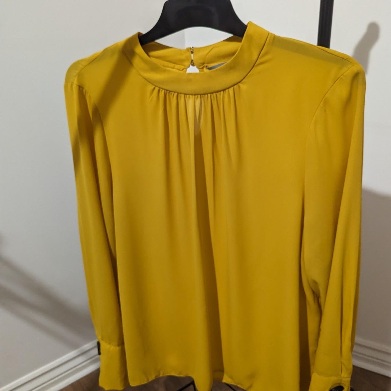 Dorothy perkins yellow blouse outlet