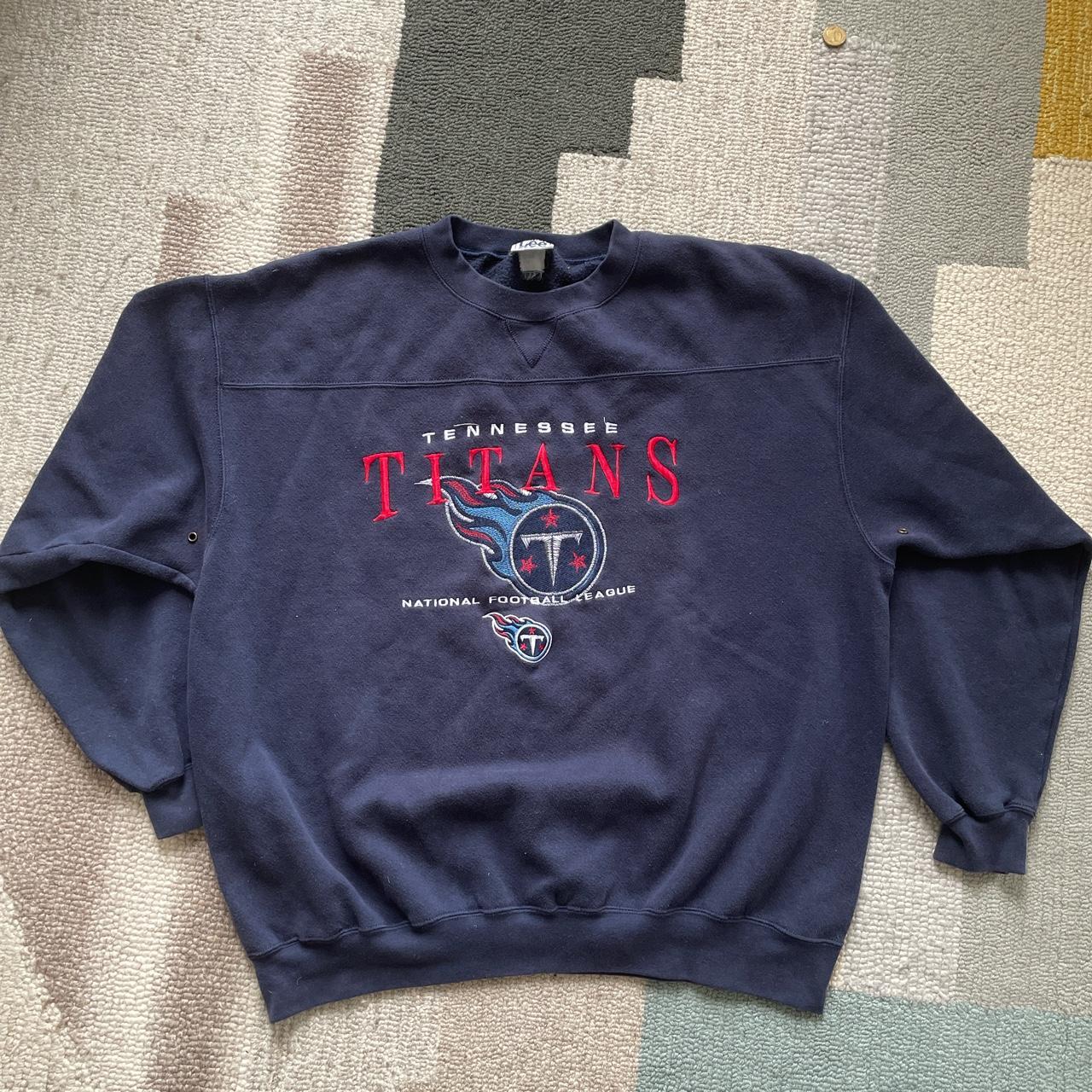 Vintage 90s / 00s Tennessee Titans sweatshirt in a - Depop