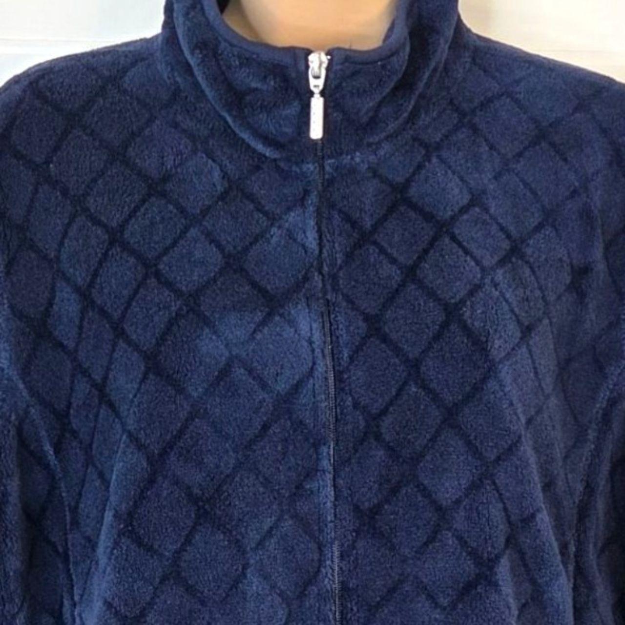 Basic Editions Women's Lightweight Jacket - Navy … - image 4