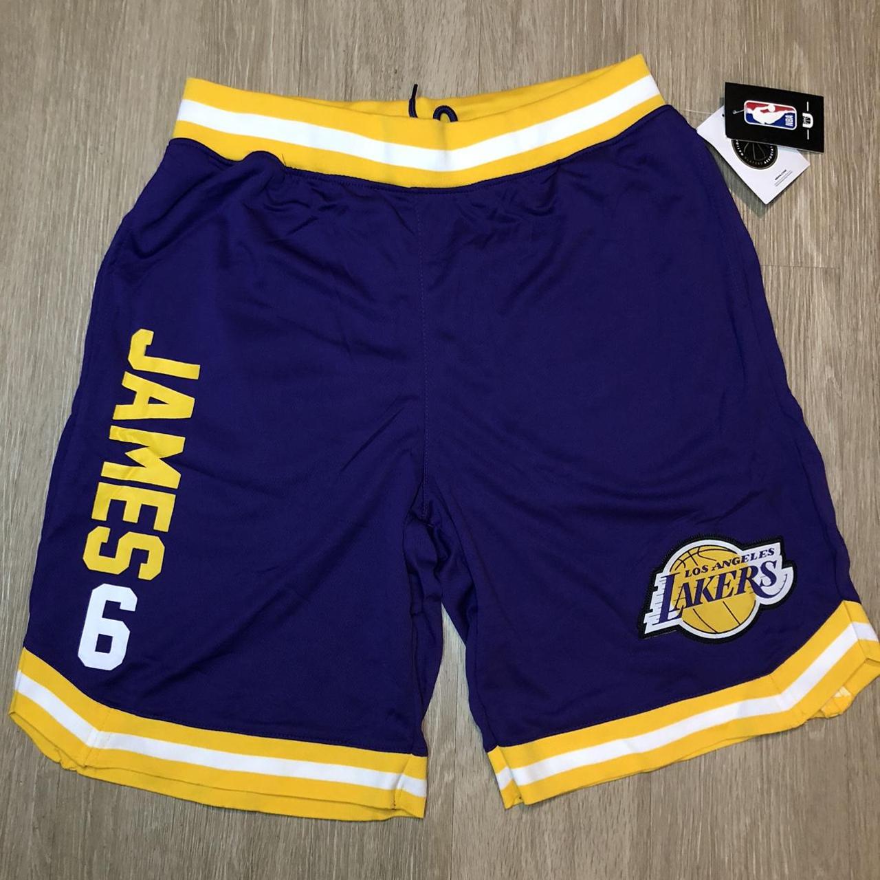 DEADSTOCK Lebron James Purple Los Angeles Lakers - Depop