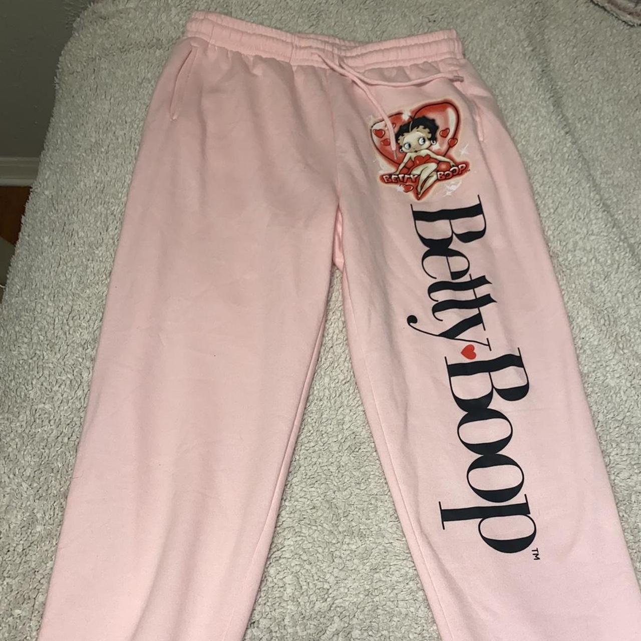 Betty Boop Women's Betty Boop Hot Pink Large Lounge Pants