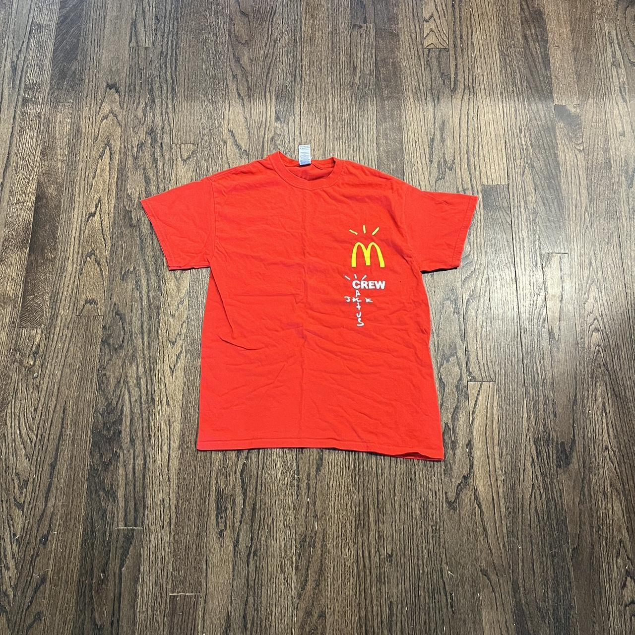 Authentic Travis Scott Cactus Jack McDonald's Shirt