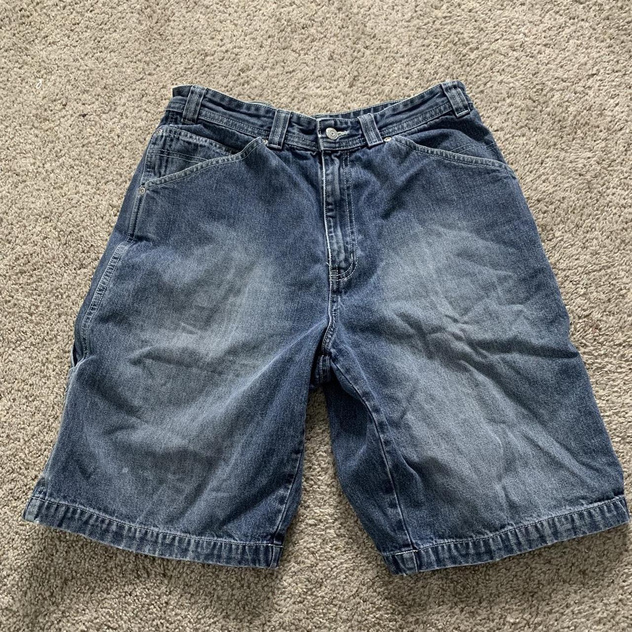 Faded Glory Mens Blue Shorts Depop 8349